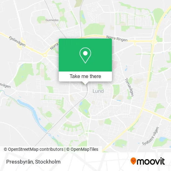 Pressbyrån map