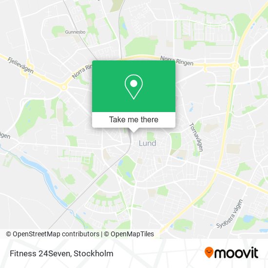 Fitness 24Seven map