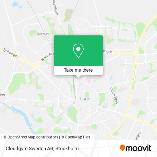 Cloudgym Sweden AB map