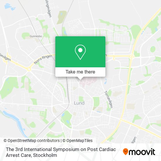 The 3rd International Symposium on Post Cardiac Arrest Care map