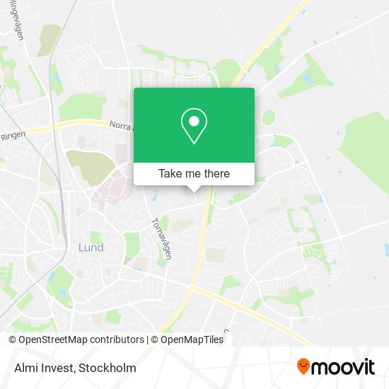 Almi Invest map