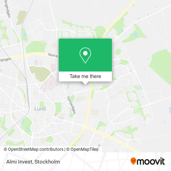 Almi Invest map