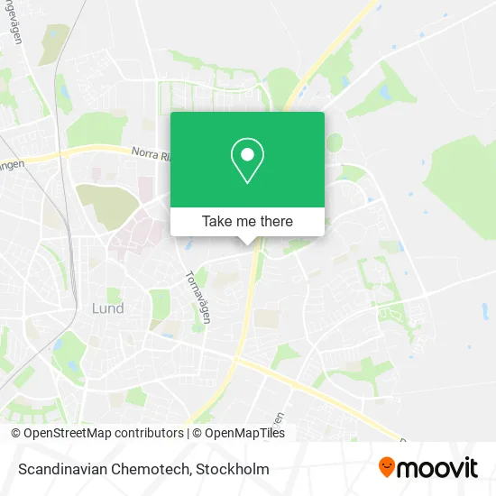 Scandinavian Chemotech map