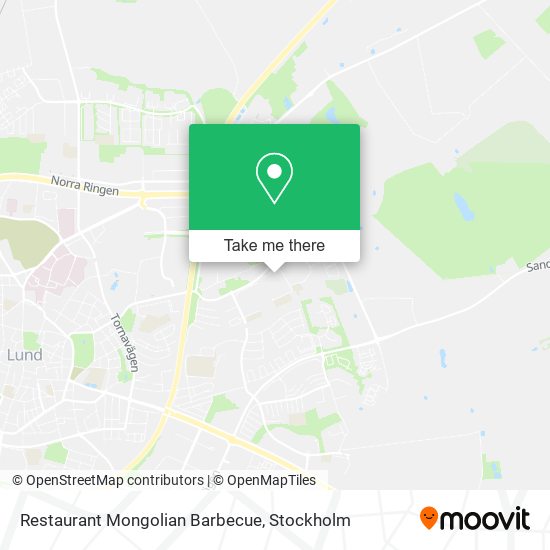 Restaurant Mongolian Barbecue map