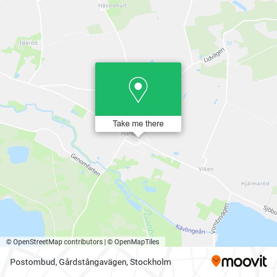 Postombud, Gårdstångavägen map