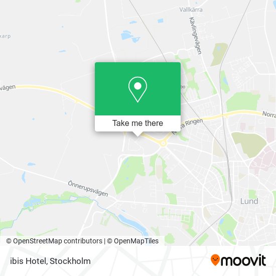 ibis Hotel map