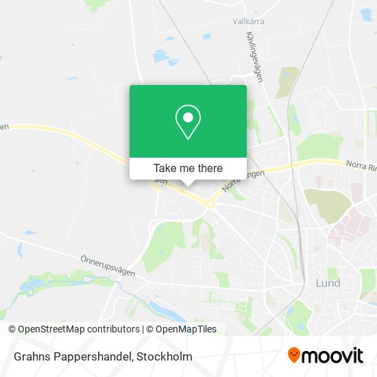 Grahns Pappershandel map