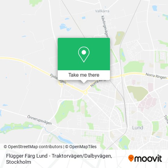 Flügger Färg Lund - Traktorvägen / Dalbyvägen map