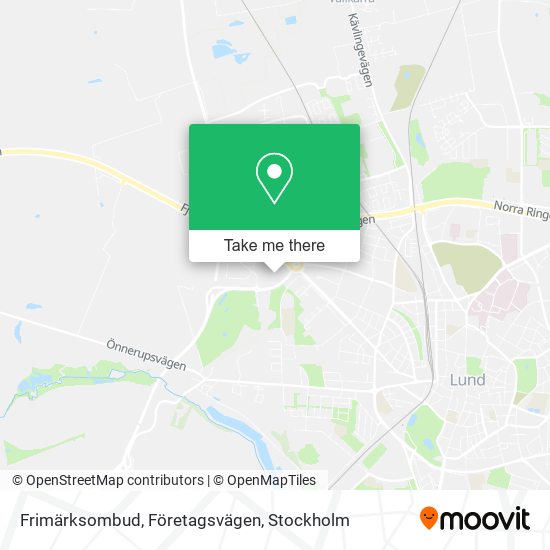 Frimärksombud, Företagsvägen map