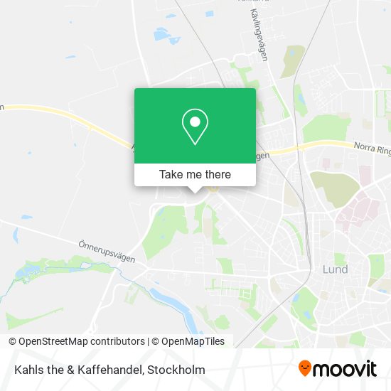 Kahls the & Kaffehandel map