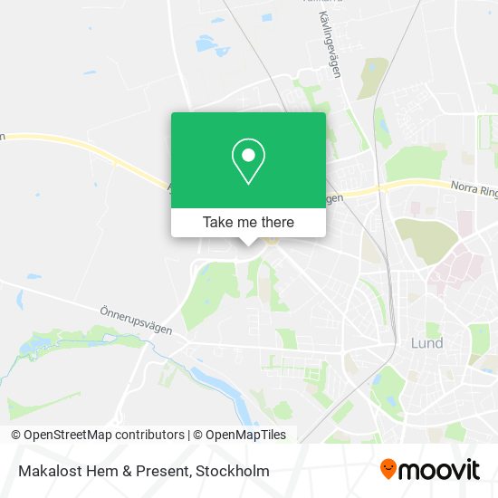 Makalost Hem & Present map