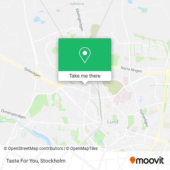 Taste For You map