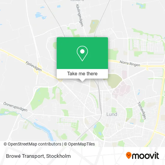 Browé Transport map
