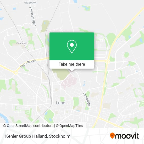 Kehler Group Halland map