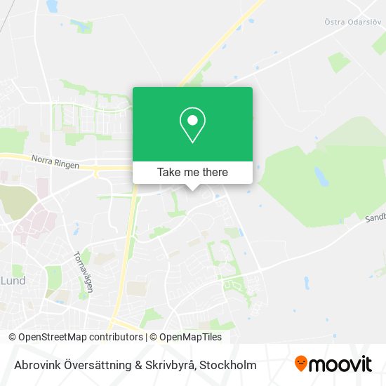 Abrovink Översättning & Skrivbyrå map