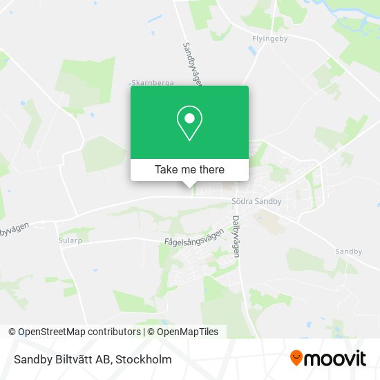 Sandby Biltvãtt AB map