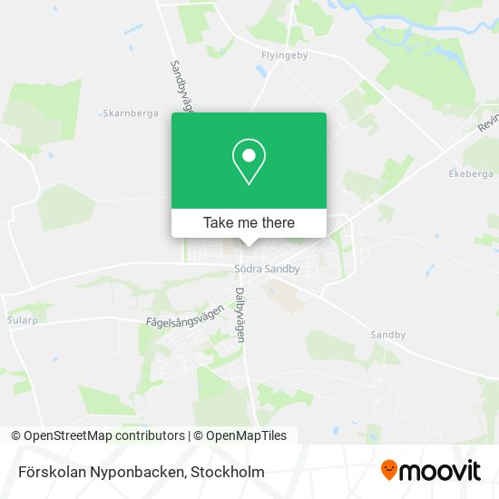 Förskolan Nyponbacken map