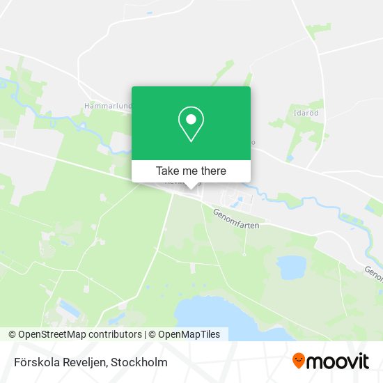 Förskola Reveljen map