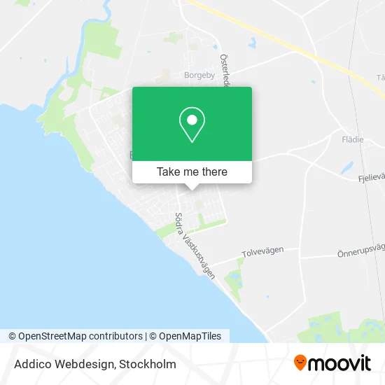 Addico Webdesign map