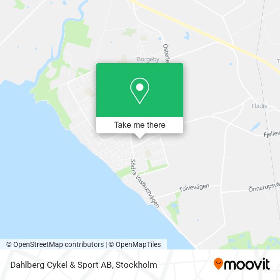 Dahlberg Cykel & Sport AB map