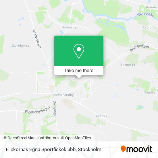 Flickornas Egna Sportfiskeklubb map