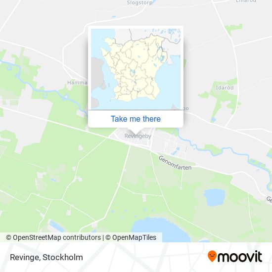 Revinge map