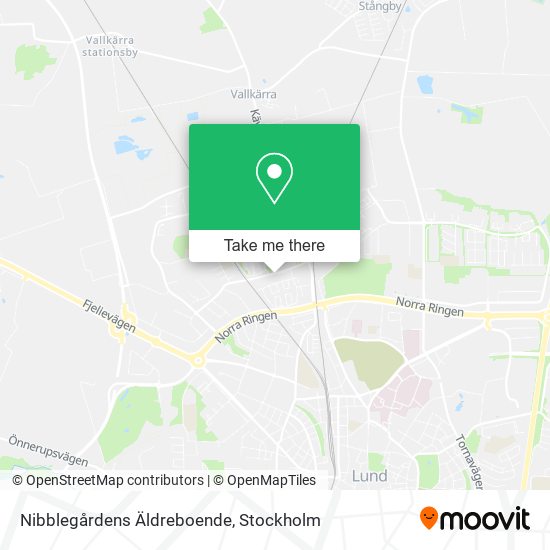 Nibblegårdens Äldreboende map