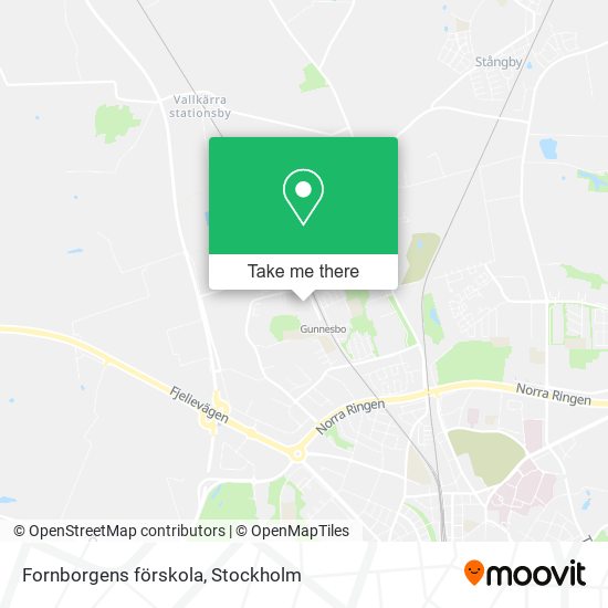 Fornborgens förskola map