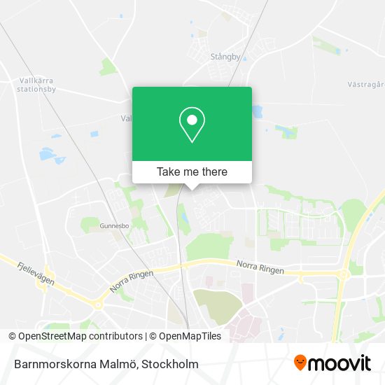 Barnmorskorna Malmö map