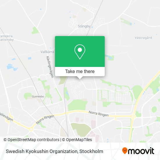 Swedish Kyokushin Organization map