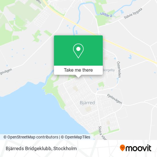 Bjärreds Bridgeklubb map