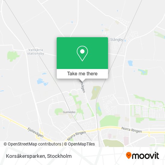 Korsåkersparken map