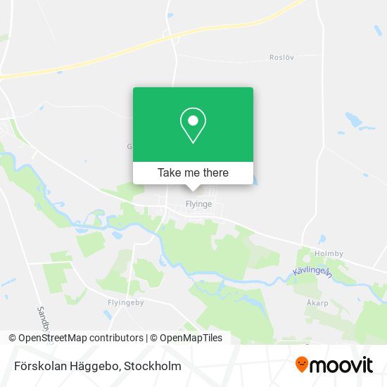 Förskolan Häggebo map