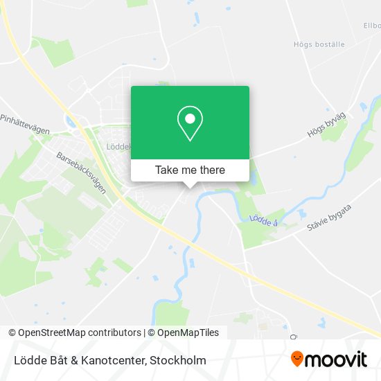 Lödde Båt & Kanotcenter map