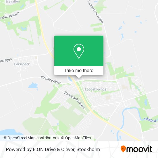 Powered by E.ON Drive & Clever map