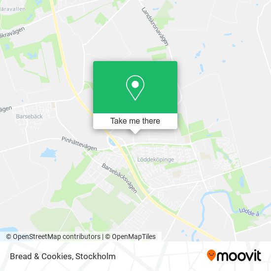 Bread & Cookies map