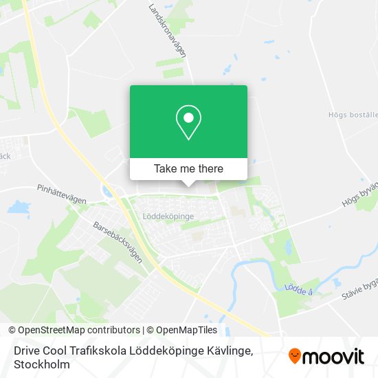 Drive Cool Trafikskola Löddeköpinge Kävlinge map