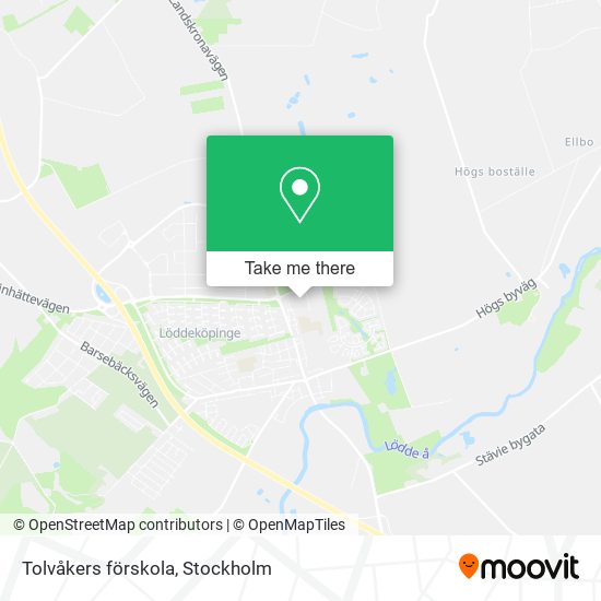 Tolvåkers förskola map