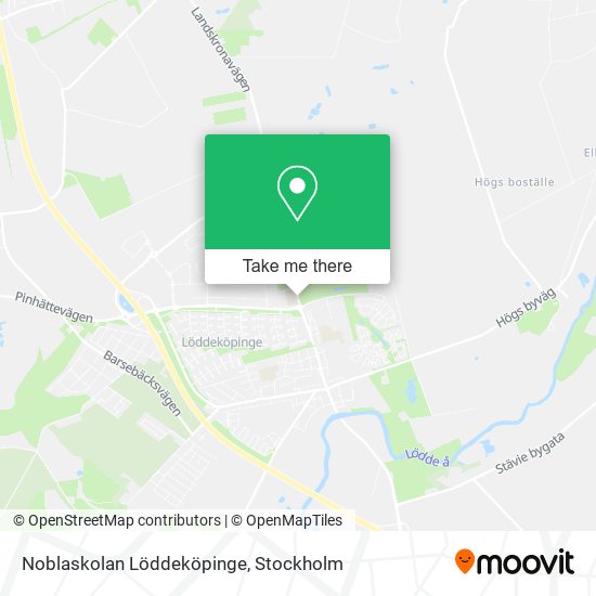 Noblaskolan Löddeköpinge map