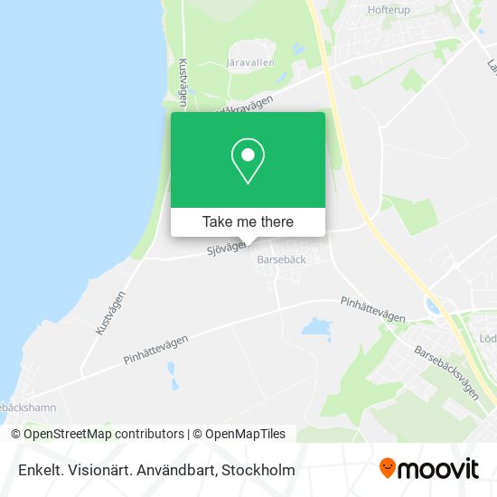 Enkelt. Visionärt. Användbart map