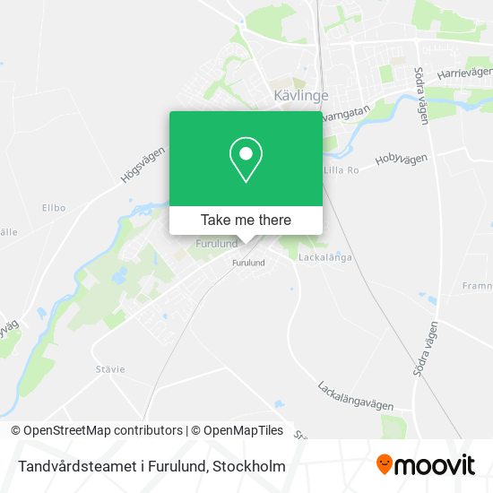 Tandvårdsteamet i Furulund map