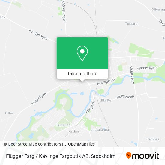 Flügger Färg / Kävlinge Färgbutik AB map