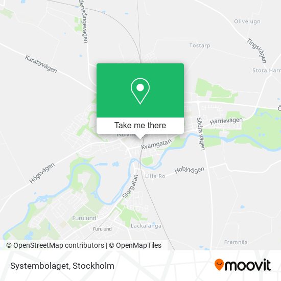 Systembolaget map