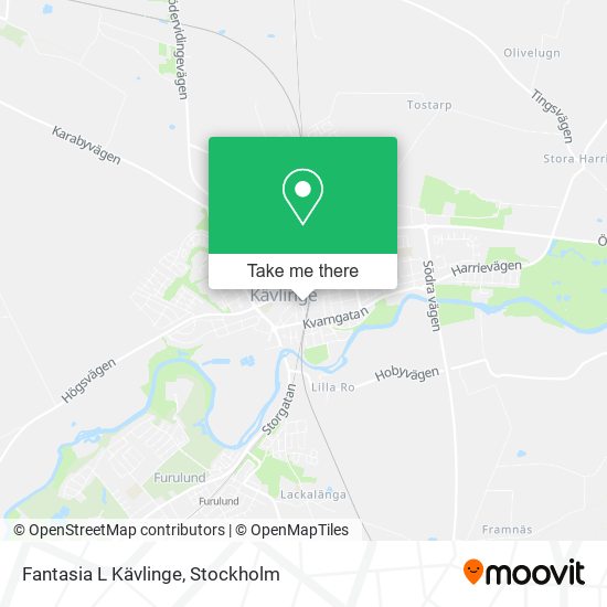 Fantasia L Kävlinge map