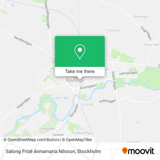 Salong Frizé Annamaria Nilsson map