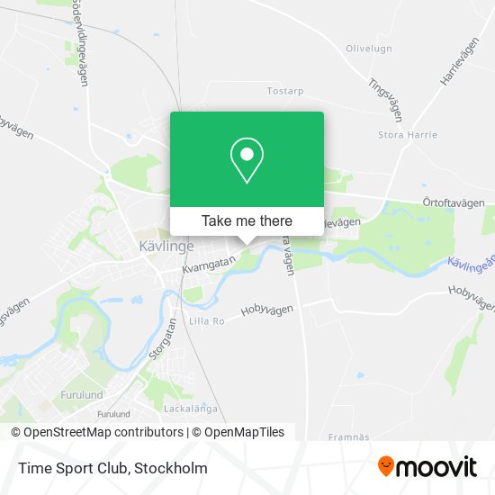 Time Sport Club map