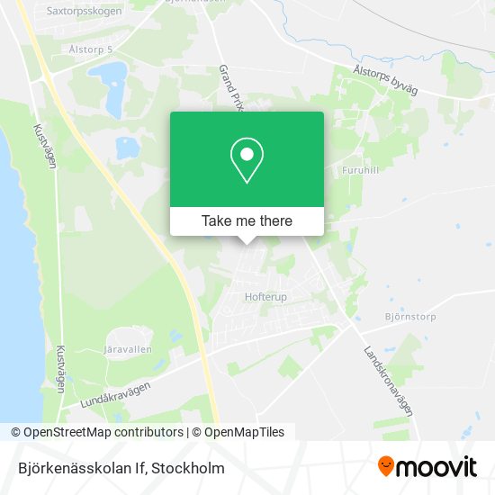 Björkenässkolan If map