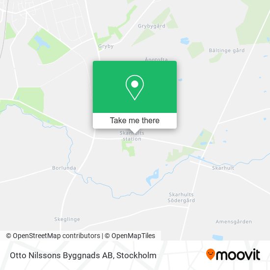 Otto Nilssons Byggnads AB map