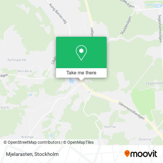 Mjelarasten map