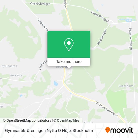 Gymnastikföreningen Nytta O Nöje map